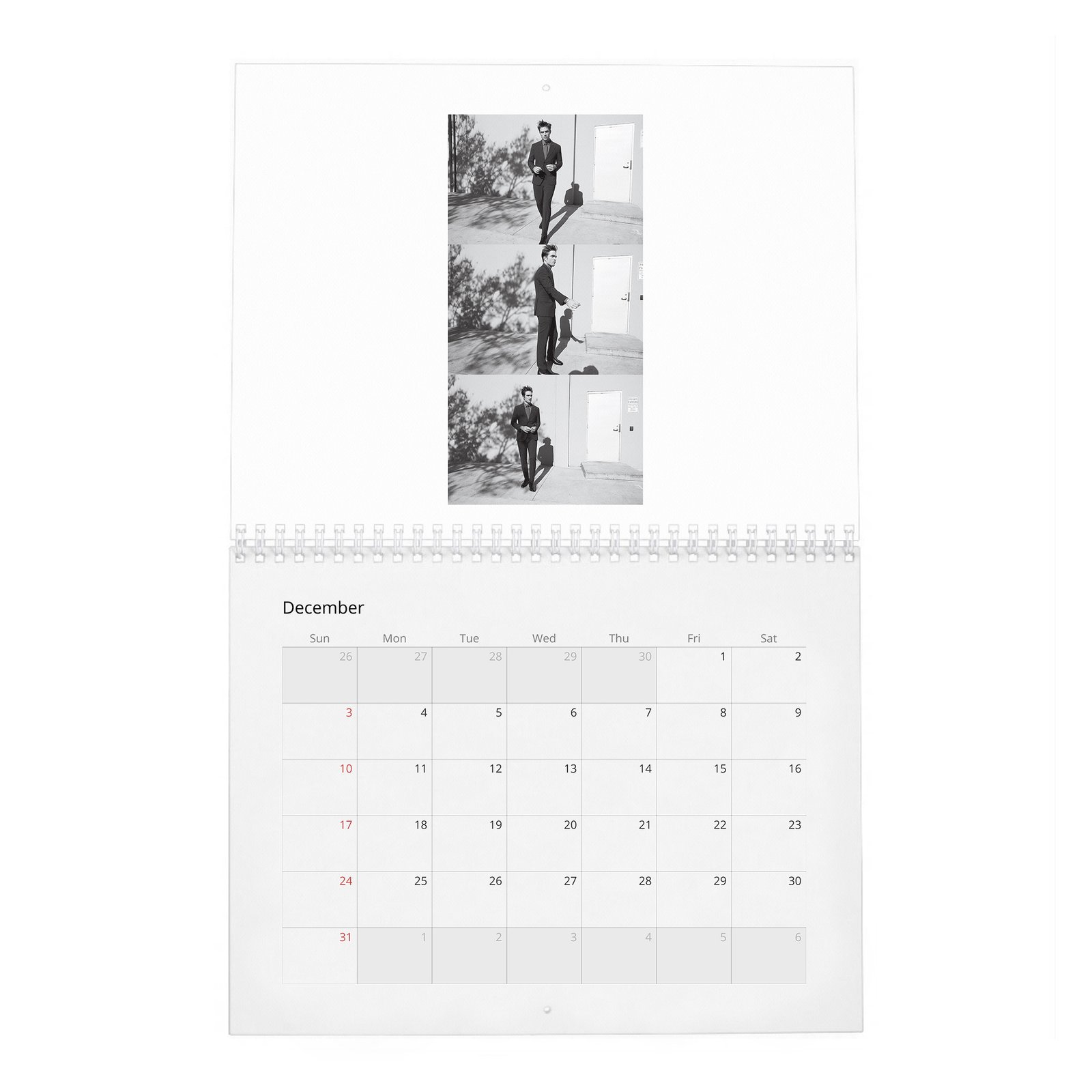 Robert Pattinson - The Second Coming Of 2027 Wall Calendar